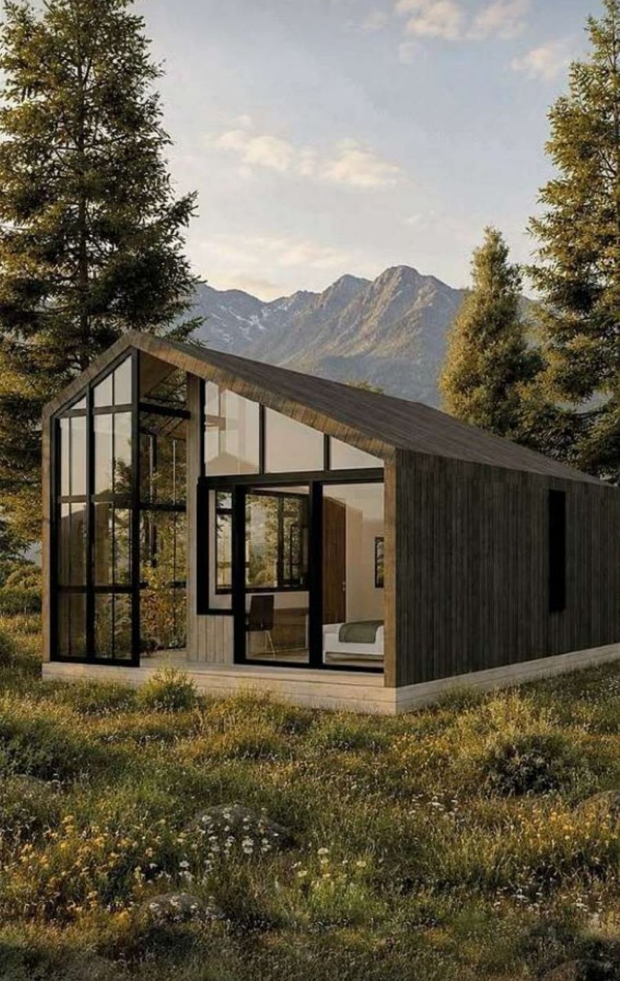 Casa bioclimática 25m² — exterior, Fundo Puerto Octay